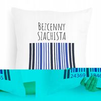 Poduszka Dla Szachisty Bezcenny Szachista Z Nadrukiem Ze Zdjęciem