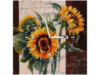 40X40CM ZEGAR SŁONECZNIKI INACZEJ OBRAZ