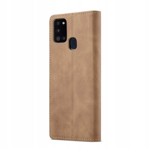 Spacecase Wallet Galaxy A21S Light Brown zdjęcie 5