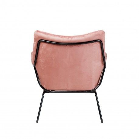 Fotel Kavos różowy na Arena.pl