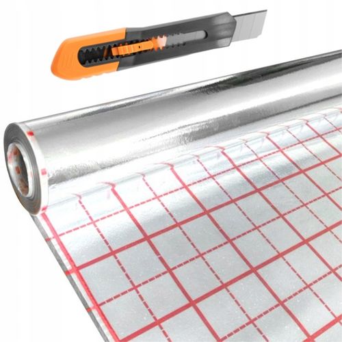 V-TERM FOLIA do PODŁOGÓWKI 120 mk OGRZEWANIA PODŁOGOWEGO 50 m MOCNA GRUBA! na Arena.pl