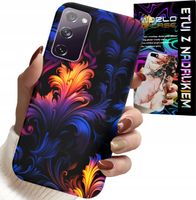 ETUI DO SAMSUNG GALAXY S20 FE - ABSTRAKCYJNE KOLOROWE WZORY + FOLIA