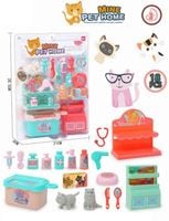 Zestaw Z Pieskiem I Kotem  Dla Dzieci Zabawka Na Prezent 832-91