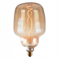 Żarówka LED E27 FILAMENT S180 4W DecoVintage Amber 1800K - 317858 Goldlux