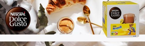 Kapsułki kakao NESCAFE DOLCE GUSTO NESQUIK 16 szt + GRATIS videobook na Arena.pl