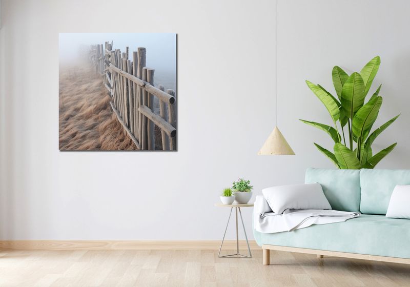 Obraz 90x90cm Mgła nad Wydmami zdjęcie 2