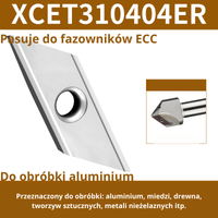 Płytki do fazowników składanych, APMT SD SPGX XCET Rozmiar: XCET310404ER