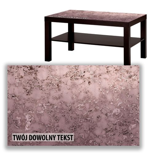 BLAT SZKLANY IKEA LACK Róż z Twoim napisem 90x55cm 043a na Arena.pl