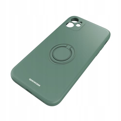 ETUI MATOWE DO IPHONE 11 SPACECASE SILICONE RING SILIKONOWE + SZKŁO na Arena.pl