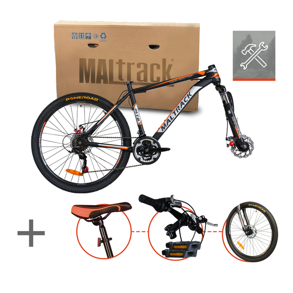 Rower górski MTB  MalTrack TEAM ORANGE 26" zdjęcie 5
