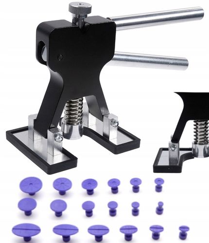 ZESTAW PDR PULLER DO USUWANIA WYCIĄGANIA WGNIECEŃ WGNIOTEK KAROSERII HIT ! na Arena.pl