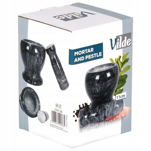 Moździerz KAMIENNY GRANITOWY kuchenny do ucierania przypraw z na Arena.pl