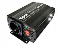 PRZETWORNICA 12V 230V SAMOCHODOWA NAPIĘCIA 500W +K