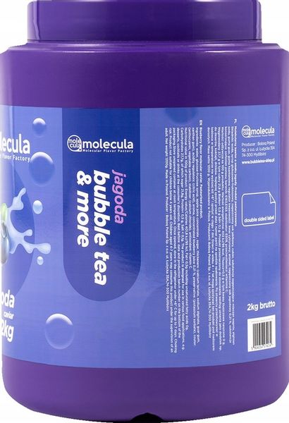 Kulki do Bubble Tea Molekularny Kawior 2 KG JAGODA zdjęcie 2