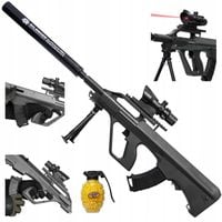 KARABIN MASZYNOWY AUG PISTOLET NA KULKI PLASTIKOWE Z LASEREM ASG