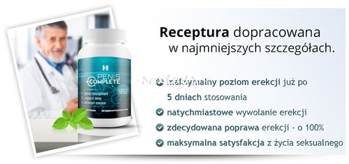 Komplet 3 Opakowań - Penis Complete 180 Tabletek na Arena.pl