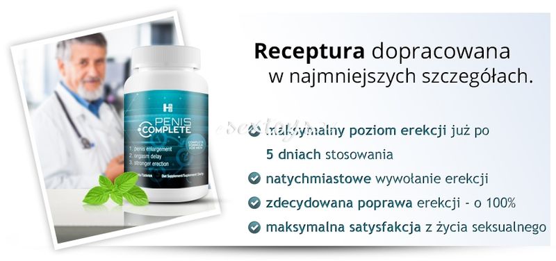 Komplet 3 Opakowań - Penis Complete 180 Tabletek zdjęcie 4