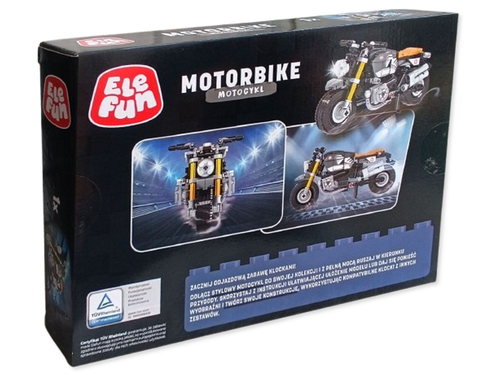 Klocki Elefun - Motorbike - Motocykl 8820 na Arena.pl