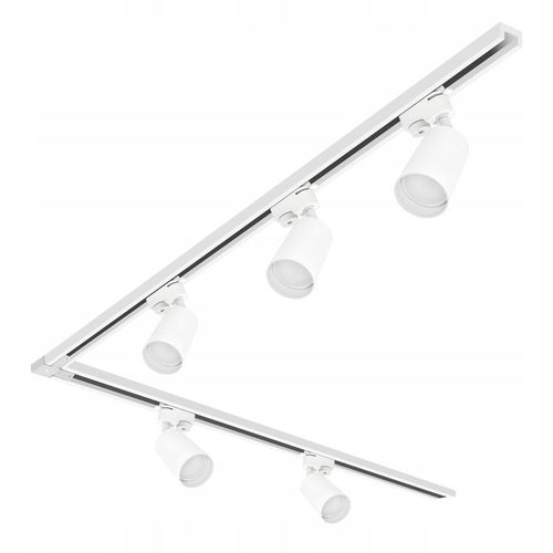 Zestaw Szynoprzewód Szyna 3m + 5x Lampa GU10 LED na Arena.pl