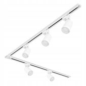 Zestaw Szynoprzewód Szyna 3m + 5x Lampa GU10 LED