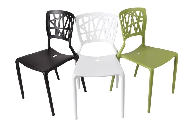 Krzesło Bush białe zdjęcie 4