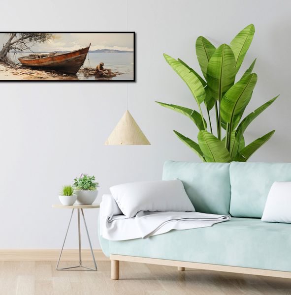 Plakat 95x33cm Spokój Przybrzeża zdjęcie 4