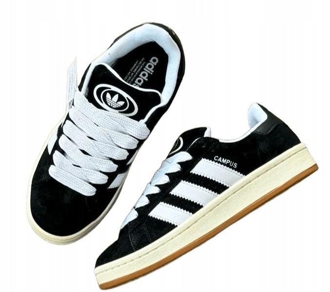 Białe Sznurówki sznurowadła do Adidas Campus 00s 120 cm szerokie grube zdjęcie 11