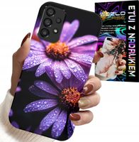 ETUI DO SAMSUNG GALAXY A33 5G - RÓŻOWA STOKROTKA KWIATY POKROWIEC CASE