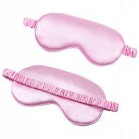 OPASKA NA OCZY SPANIA Premium SATYNOWA RÓŻOWA