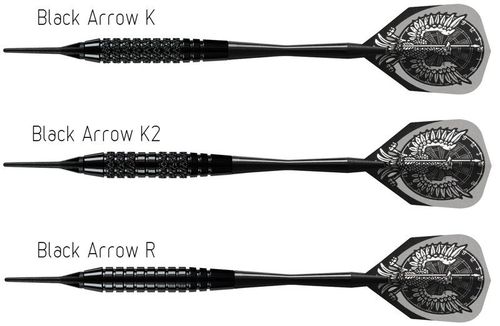 Rzutki Harrows BLACK ARROWS softip 16gr na Arena.pl
