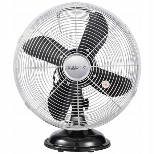 Wentylator stołowy REGULACJA 3 prędkości OSCYLACJA 4 Łopatki 40 W Sygonix na Arena.pl