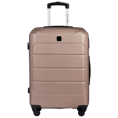 GAN01 GANNET, Zestaw 3 walizek ABS+ (L,M,S) Wings, CHAMPAGNE na Arena.pl