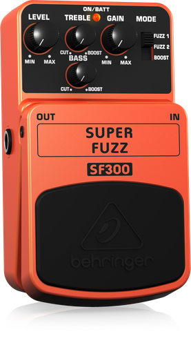 Efekt gitarowy Behringer SF300 Super Fuzz Przester Lata 60 70 na Arena.pl