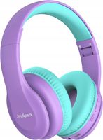 Słuchawki Bluetooth dla dzieci JoySpark 85/94dB 60h fioletowe