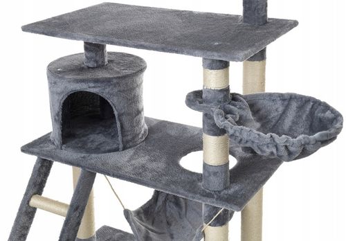 DRAPAK DLA KOTA WIEŻA LEGOWISKO DOMEK Z HAMAKIEM na Arena.pl