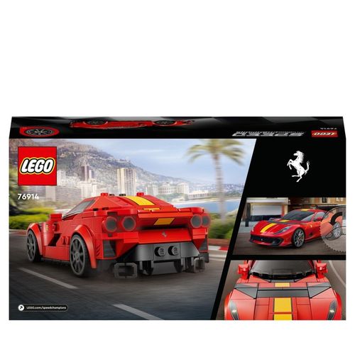 LEGO SPEED CHAMPIONS FERRARI 812 AUTO SAMOCHÓD WYŚCIGOWY WYŚCIGÓWKA 76914 na Arena.pl