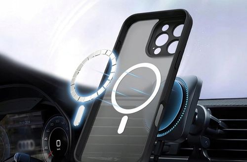 ETUI WZMACNIANE DO IPHONE 16 PRO MAX PANCERNE CASE DO MAGSAFE MAT 2x Szkło na Arena.pl