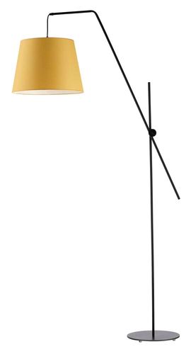 Czarna lampa stojąca na wysięgniku do czytania VIGO na Arena.pl