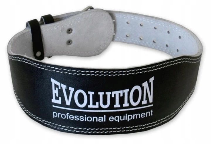 PAS KULTURYSTYCZNY SKÓRZANY EVOLUTION 10,5 cm M zdjęcie 2