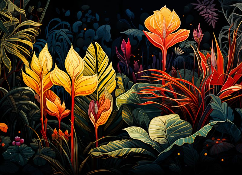 Plakat 18x13cm Tropikalna Symfonia zdjęcie 1