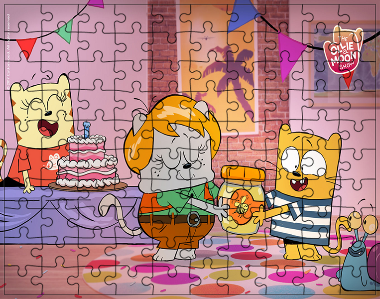 Puzzle tradycyjne Oli i Luna zdjęcie 1