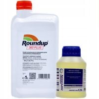 ROUNDUP 1L RANDAP NA CHWASTY HERBICYD + HIPERION 250ML LEPSZA
