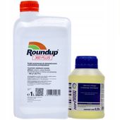 ROUNDUP 1L RANDAP NA CHWASTY HERBICYD + HIPERION 250ML LEPSZA