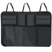 Organizer samochodowy na oparcie fotela bagażnika z kieszeniami