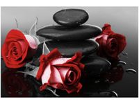 60X40CM CZERWONE RÓŻE OBRAZ