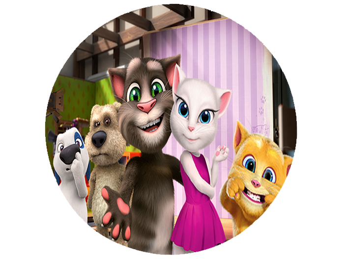 Opłatek na tort Gadający Kot zdjęcie 1