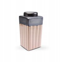 KARE Design Ceramiczny Słoik Deko Jar Mocca Stripes 30 CM