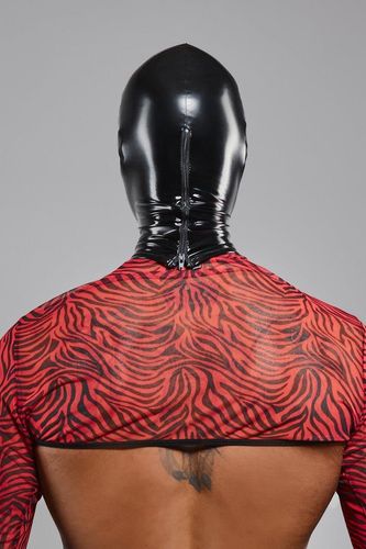 maska na twarz z elastycznego i błyszczącego vinylu - os na Arena.pl