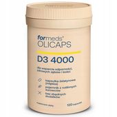 OLICAPS D3 4000 formeds Witamina D3 cholekalcyferol z lanoliny w Oleju MCT