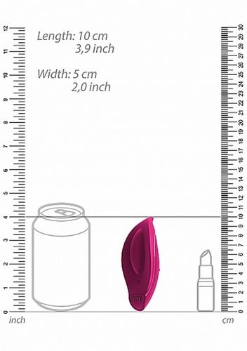 stymulator minu - lay on vibrator - pink na Arena.pl